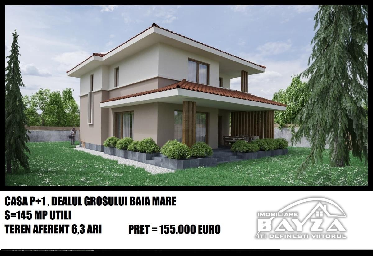 Pret: 155.000 EURO, Vanzare casa 4 camere, zona Baia Mare - Dealul Grosului