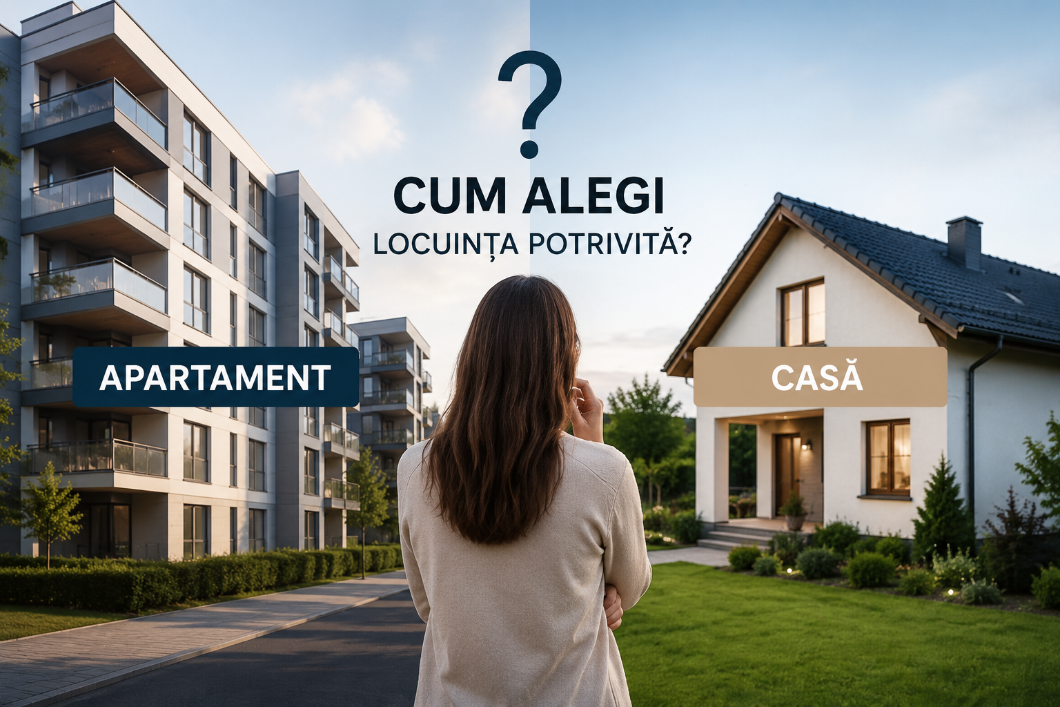 Apartament sau casă? Cum alegi locuința potrivită